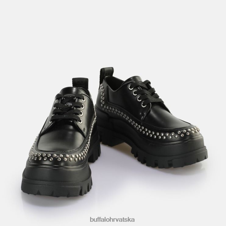 crno Buffalo aspha pin lo loafer vegan |mokasinke TDD6T531